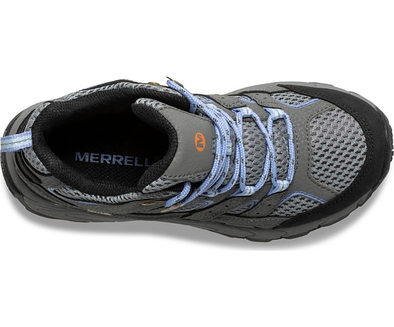 Merrell Moab 2 Mid Vedenpitävät Boot Lasten Saappaat Harmaat Vaaleanvioletit | 32844K-2HG