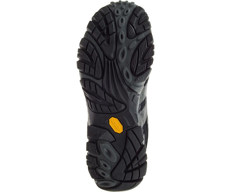 Merrell Moab 2 Mid Vedenpitävät Leveät Leveys Miesten Vaelluskengät Tummanharmaat | 27882M-2HD