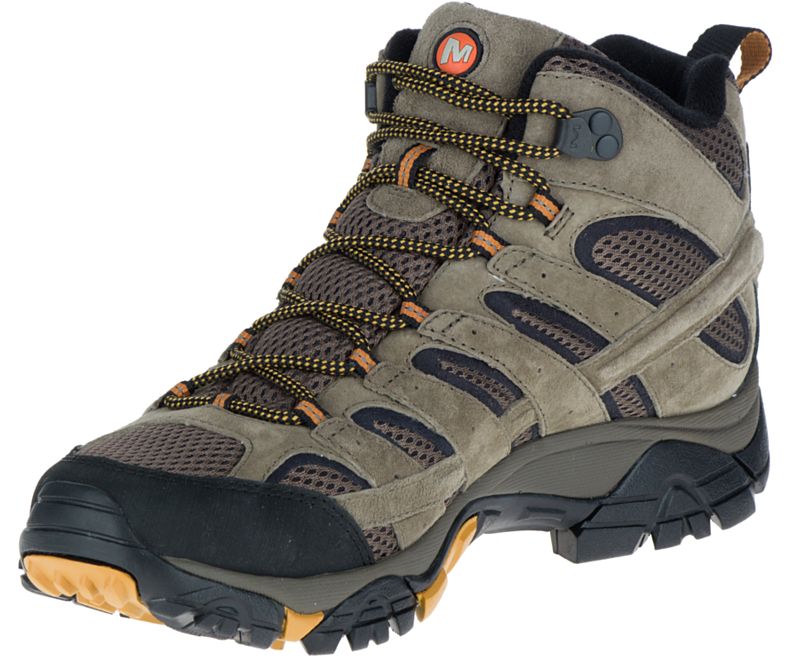 Merrell Moab 2 Mid Ventilator Leveät Leveys Miesten Vaelluskengät Oliivinvihreä | 27936M-2HO