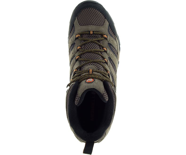 Merrell Moab 2 Mid Ventilator Leveät Leveys Miesten Vaelluskengät Oliivinvihreä | 27936M-2WO