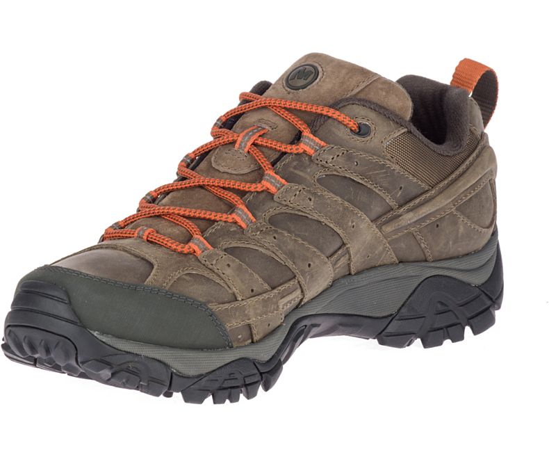 Merrell Moab 2 Prime Leveät Leveys Miesten Vaelluskengät Tummankhaki | 40784M-2HD