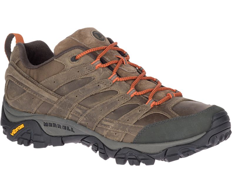 Merrell Moab 2 Prime Leveät Leveys Miesten Vaelluskengät Tummankhaki | 40784M-2HD