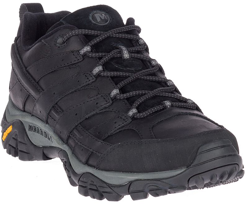 Merrell Moab 2 Prime Leveät Leveys Miesten Vaelluskengät Mustat | 41317M-2HB