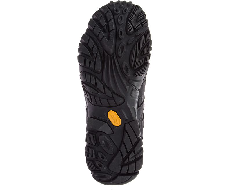 Merrell Moab 2 Prime Mid Vedenpitävät Leveät Leveys Miesten Vedenpitävät Kengät Mustat | 40779M-2WB