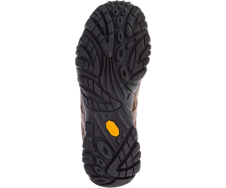 Merrell Moab 2 Prime Vedenpitävät Leveät Leveys Miesten Vaelluskengät Tummanruskea | 40781M-2HD