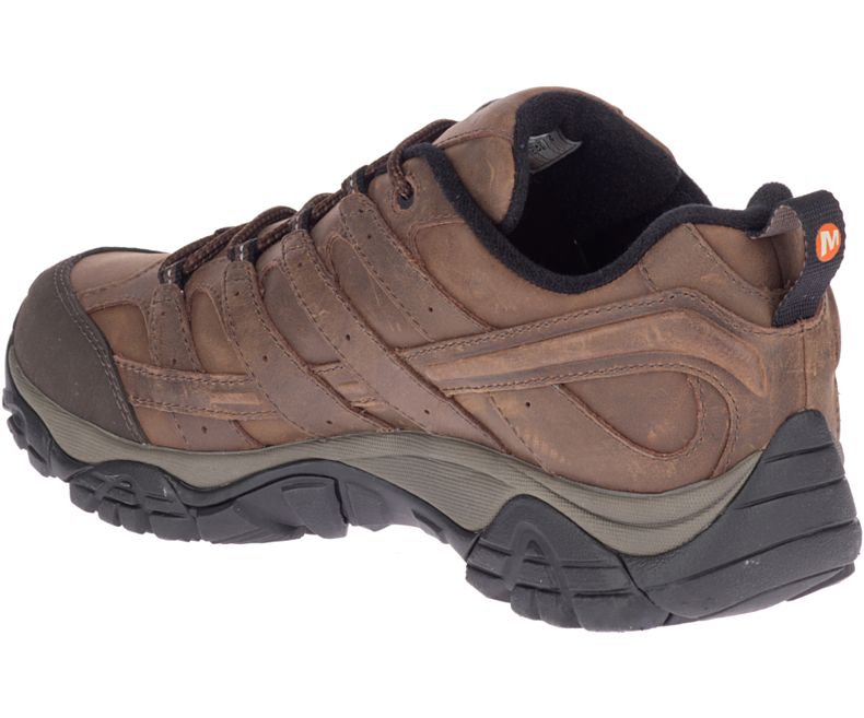 Merrell Moab 2 Prime Vedenpitävät Leveät Leveys Miesten Vaelluskengät Tummanruskea | 40781M-2HD