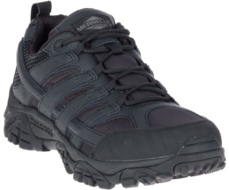 Merrell Moab 2 Tactical Shoe Leveät Leveys Miesten Vaelluskengät Mustat | 29996M-2WB