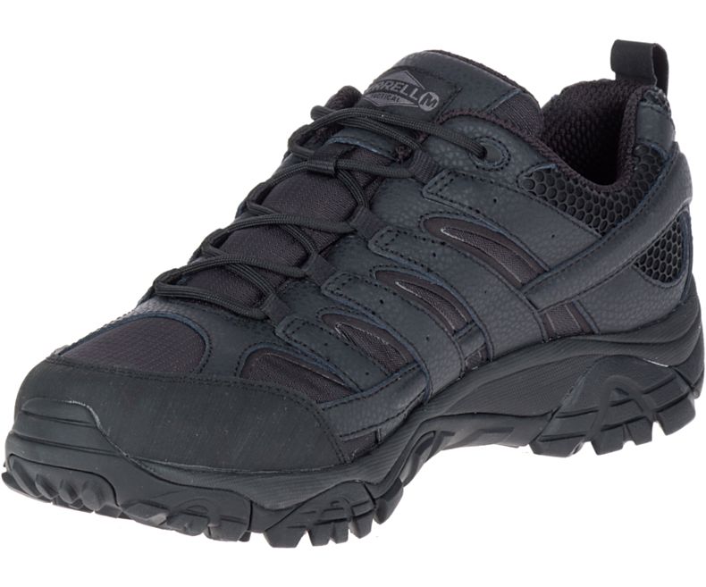 Merrell Moab 2 Tactical Shoe Leveät Leveys Miesten Vaelluskengät Mustat | 29996M-2WB