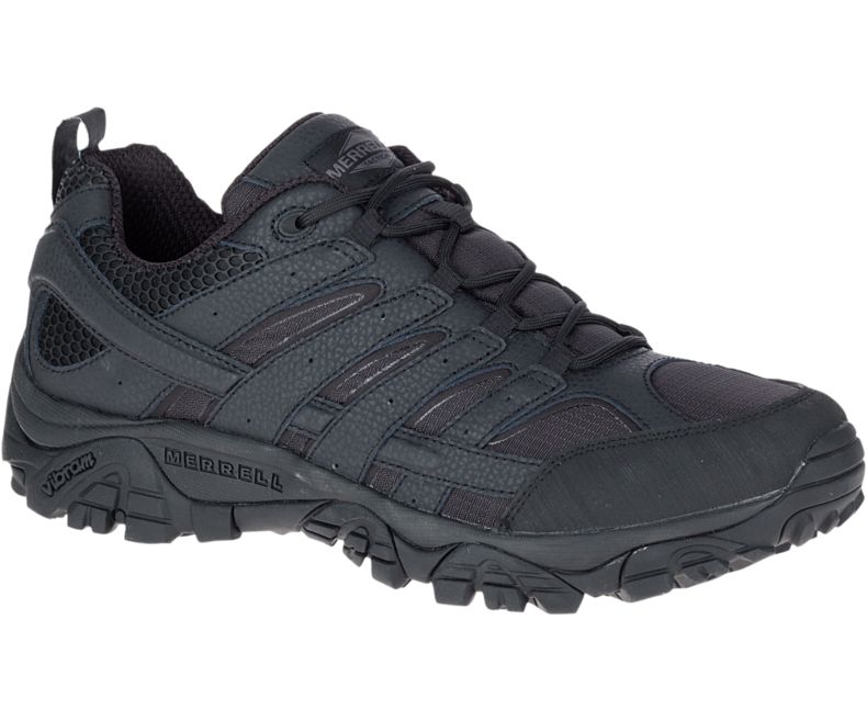 Merrell Moab 2 Tactical Shoe Leveät Leveys Miesten Vaelluskengät Mustat | 29996M-2WB