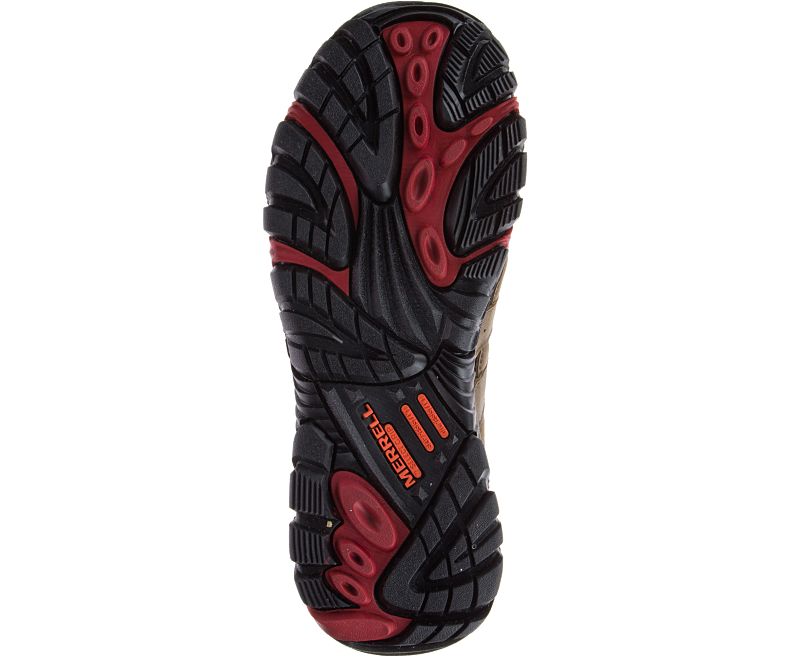 Merrell Moab 2 Vent Vedenpitävät Comp Varvas Työ Shoe Naisten Työkengät Oliivinvihreä Punainen | 29086W-1WO