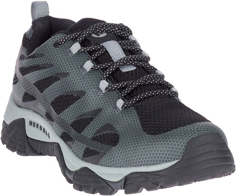 Merrell Moab Edge 2 Vedenpitävät Miesten Vaelluskengät Mustat | 33193M-2HB