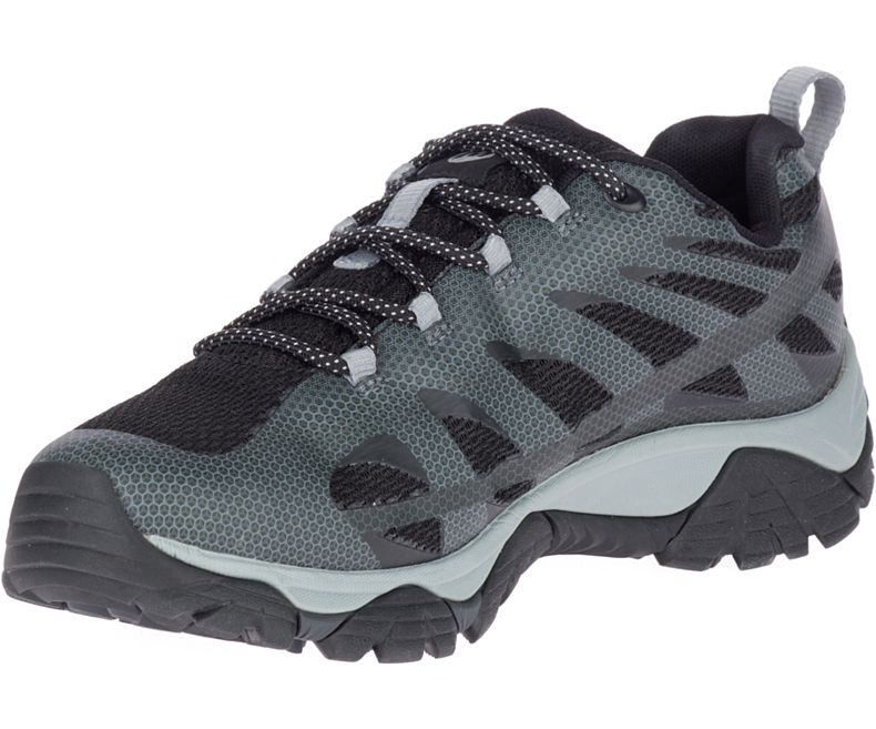 Merrell Moab Edge 2 Vedenpitävät Miesten Vaelluskengät Mustat | 33193M-2HB