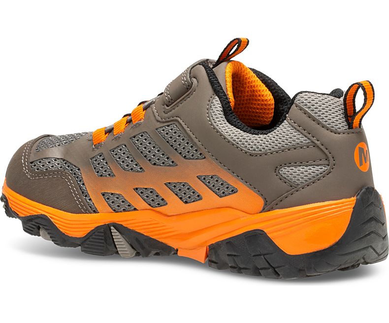 Merrell Moab FST Low A/C Vedenpitävät Sneaker Lasten Saappaat Ruskea Oranssi | 33215K-1SB