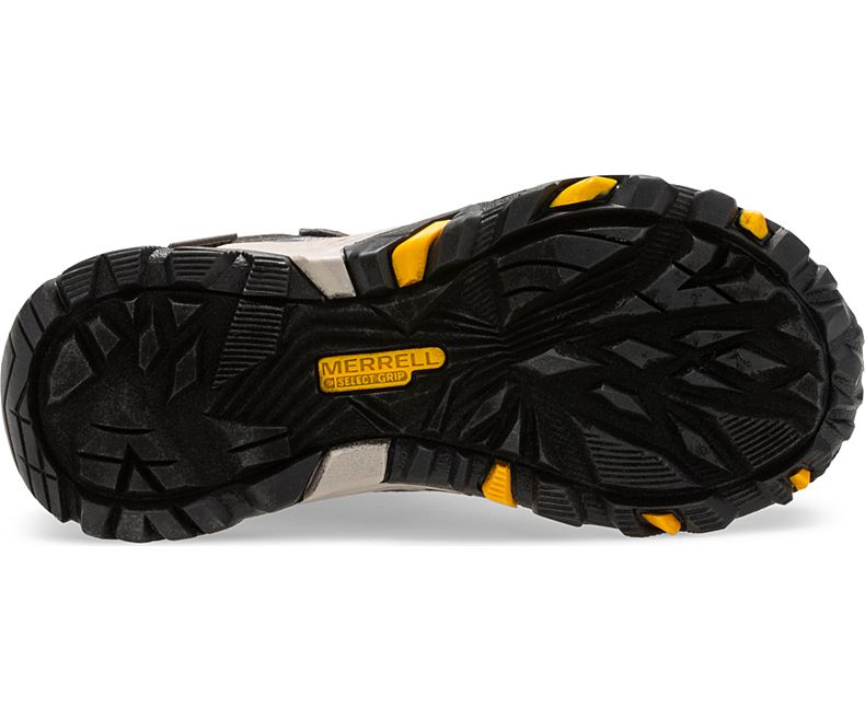 Merrell Moab FST Mid A/C Vedenpitävät Boot Lasten Saappaat Laivastonsininen Harmaat | 30140K-2HG