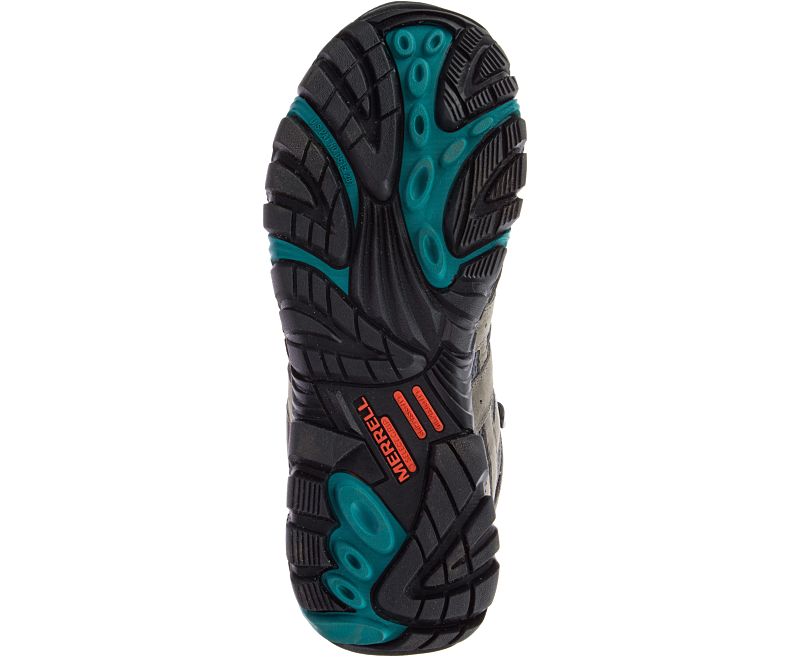 Merrell Moab Vertex Mid Vedenpitävät Comp Varvas Työ Boot Naisten Työsaappaat Oliivinvihreä Vihreä | 38743W-1WO