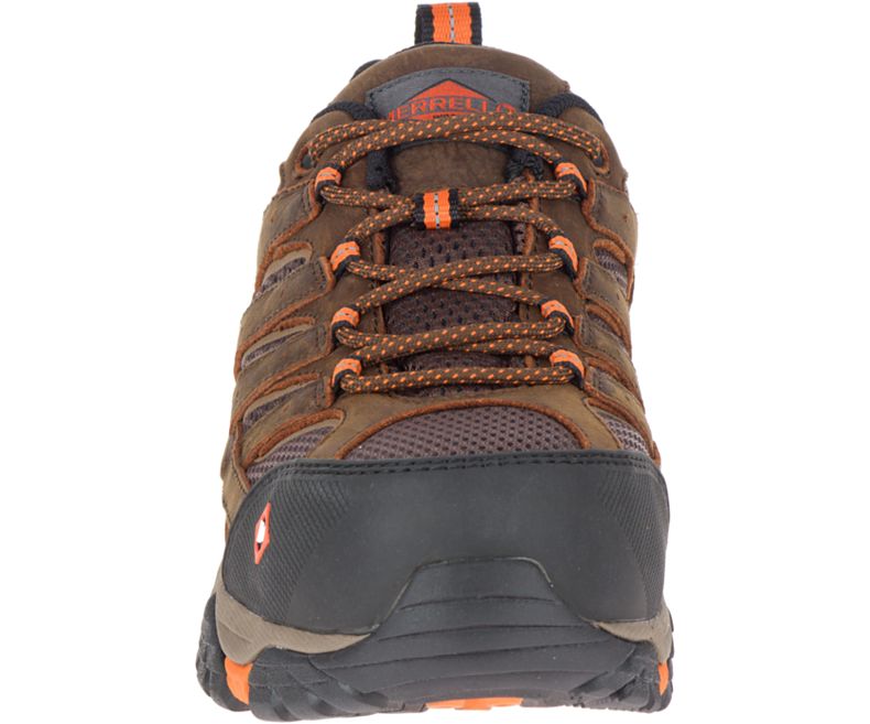 Merrell Moab Vertex Vent Comp Varvas Työ Shoe Miesten Työkengät Suklaa | 38746M-2WC