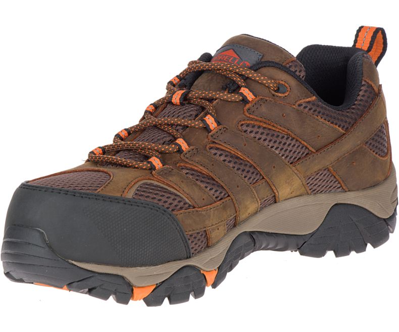 Merrell Moab Vertex Vent Comp Varvas Työ Shoe Miesten Työkengät Suklaa | 38746M-2WC