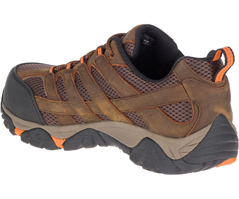 Merrell Moab Vertex Vent Comp Varvas Työ Shoe Miesten Työkengät Suklaa | 38746M-2WC