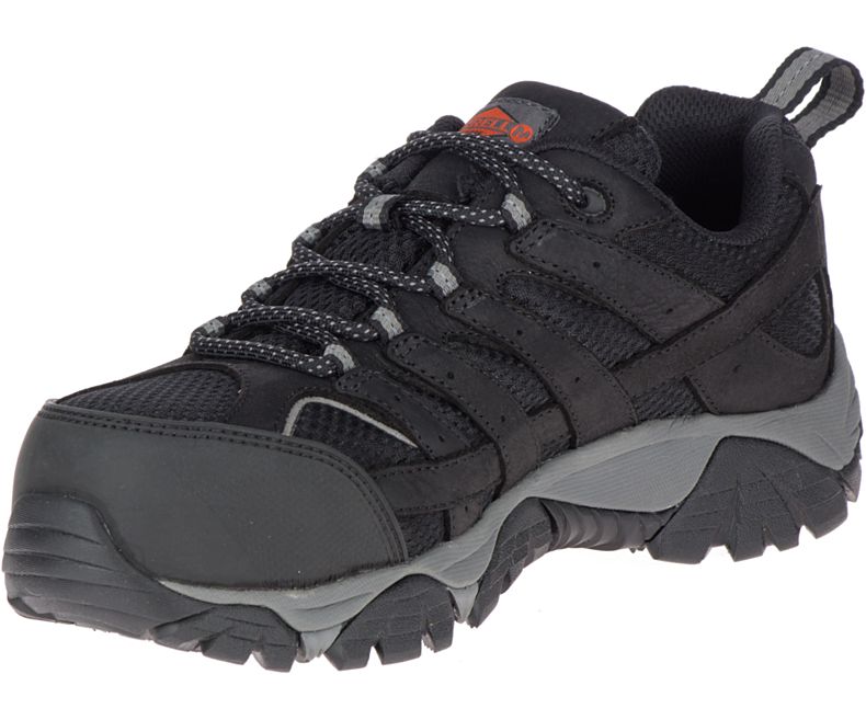 Merrell Moab Vertex Vent Comp Varvas Työ Shoe Naisten Työkengät Mustat | 38748W-1WB