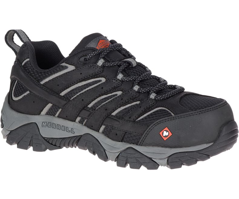 Merrell Moab Vertex Vent Comp Varvas Työ Shoe Naisten Työkengät Mustat | 38748W-1WB