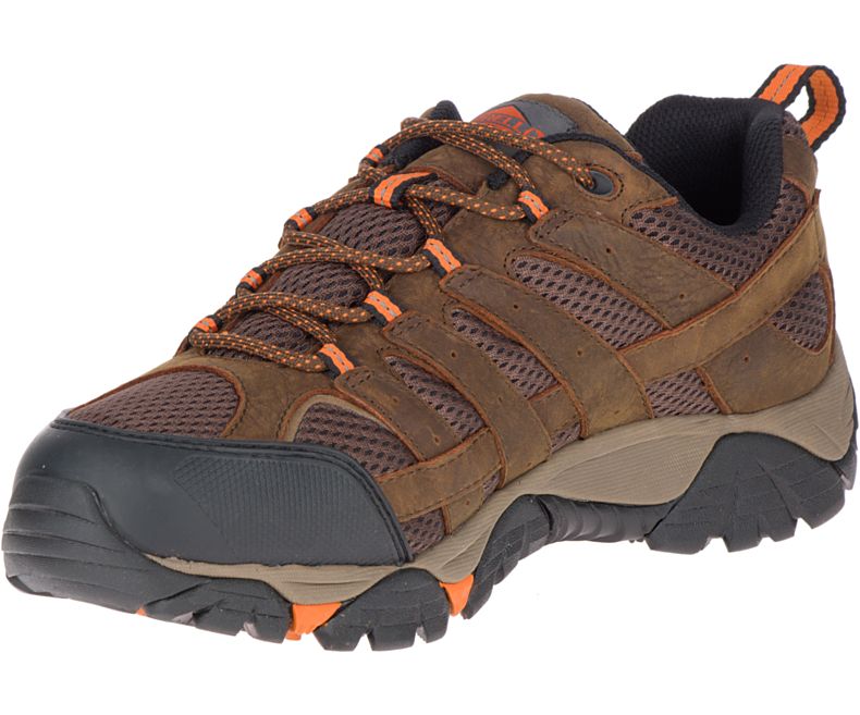 Merrell Moab Vertex Vent SR Työ Shoe Leveät Leveys Miesten Vedenpitävät Kengät Suklaa | 38750M-2WC