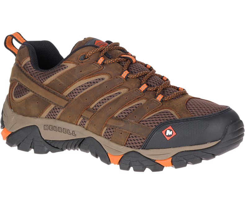 Merrell Moab Vertex Vent SR Työ Shoe Leveät Leveys Miesten Vedenpitävät Kengät Suklaa | 38750M-2WC