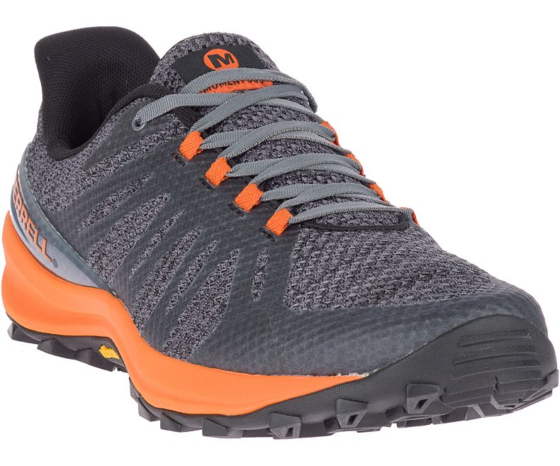 Merrell Momentous Miesten Juoksukengät Harmaat | 36201M-2RG