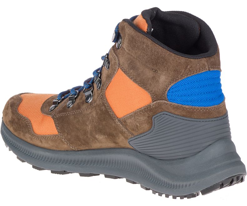 Merrell Ontario 85 Mid Vedenpitävät Miesten Vaelluskengät Oranssi | 39219M-2HO