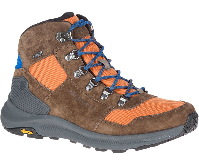 Merrell Ontario 85 Mid Vedenpitävät Miesten Vaelluskengät Oranssi | 39219M-2HO