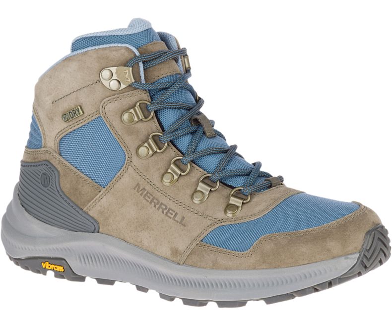 Merrell Ontario 85 Mid Vedenpitävät Naisten Vaelluskengät Oliivinvihreä | 39218W-1HO