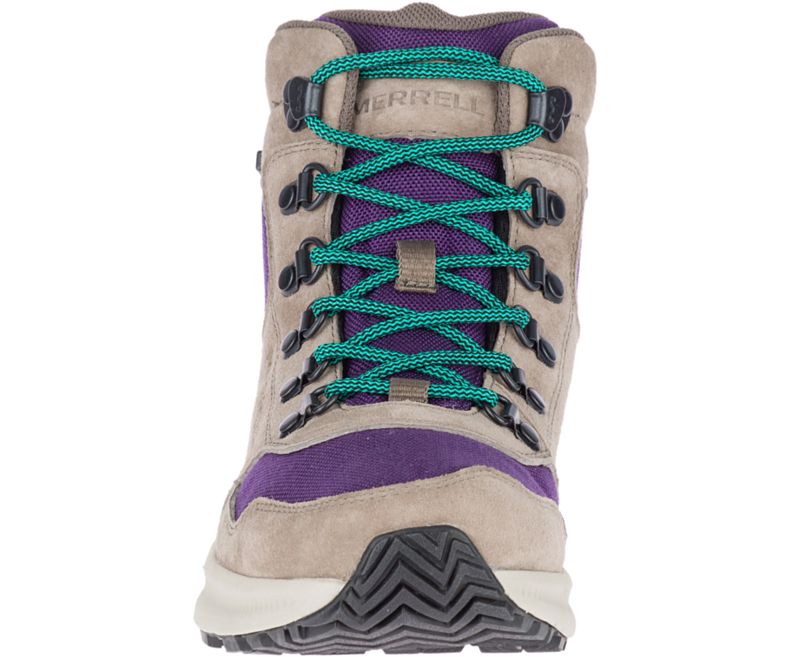 Merrell Ontario 85 Mid Vedenpitävät Naisten Vaelluskengät Violetit | 39218W-1HP