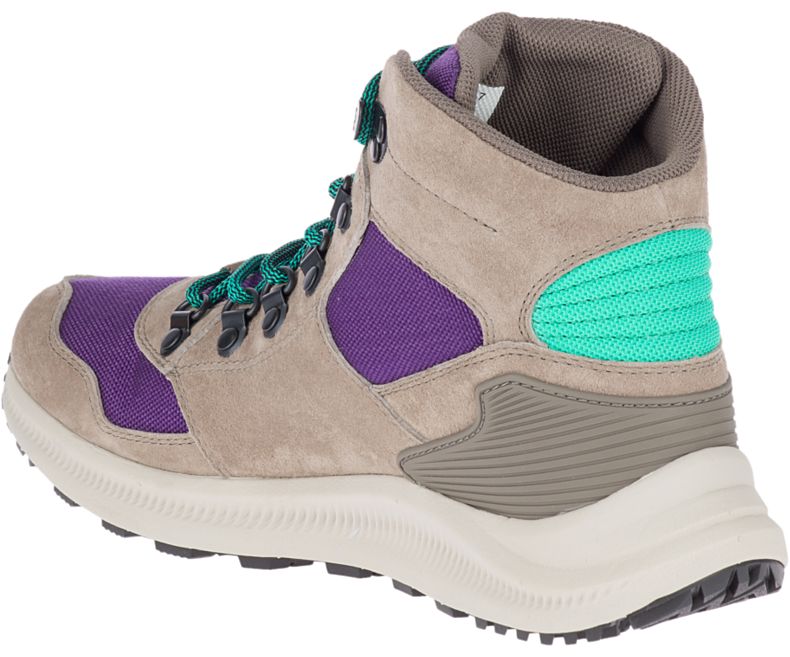 Merrell Ontario 85 Mid Vedenpitävät Naisten Vaelluskengät Violetit | 39218W-1HP