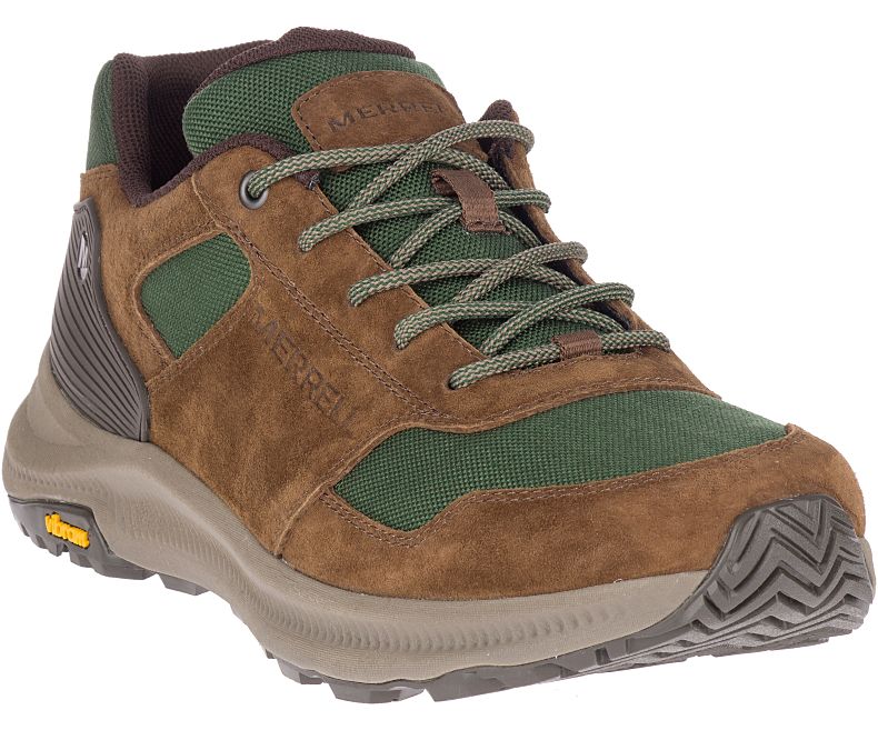 Merrell Ontario 85 Miesten Vaelluskengät Vihreä Ruskea | 39221M-2HG