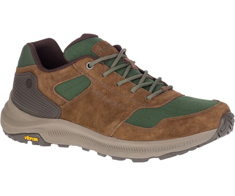 Merrell Ontario 85 Miesten Vaelluskengät Vihreä Ruskea | 39221M-2HG