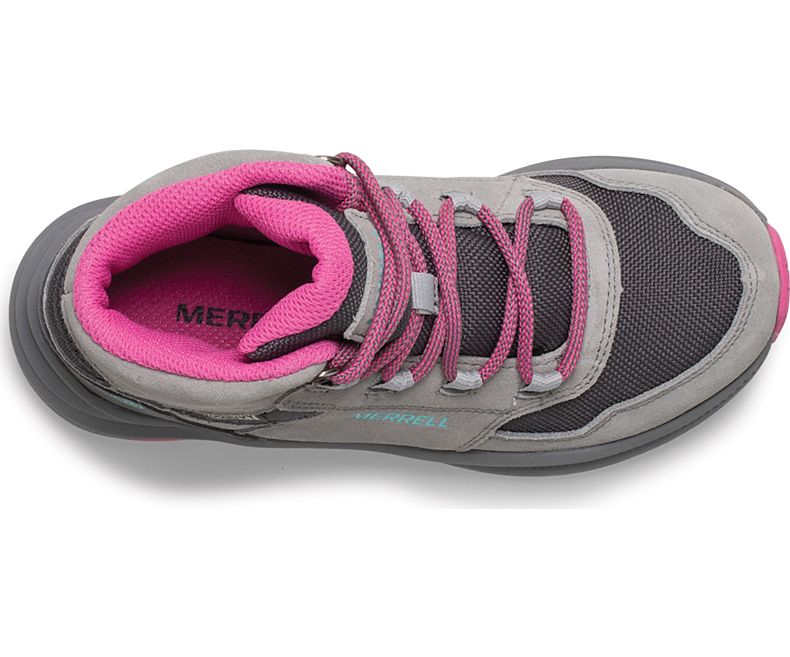 Merrell Ontario 85 Vedenpitävät Lasten Saappaat Harmaat Pinkki | 40912K-1HA