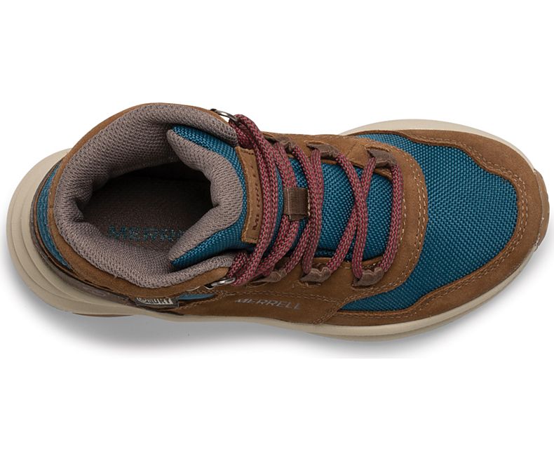 Merrell Ontario 85 Vedenpitävät Lasten Saappaat Vihreä | 40912K-1HG