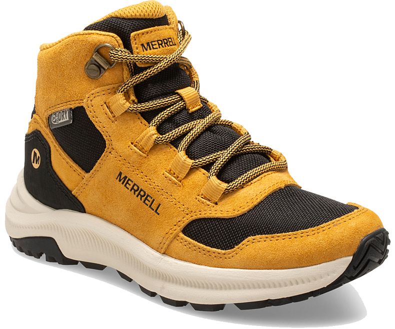 Merrell Ontario 85 Vedenpitävät Lasten Saappaat Keltainen Mustat | 40912K-1HY