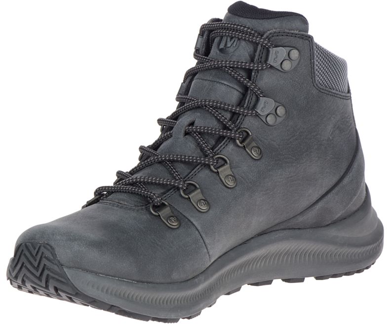 Merrell Ontario Mid Miesten Vaelluskengät Mustat | 35913M-2HB