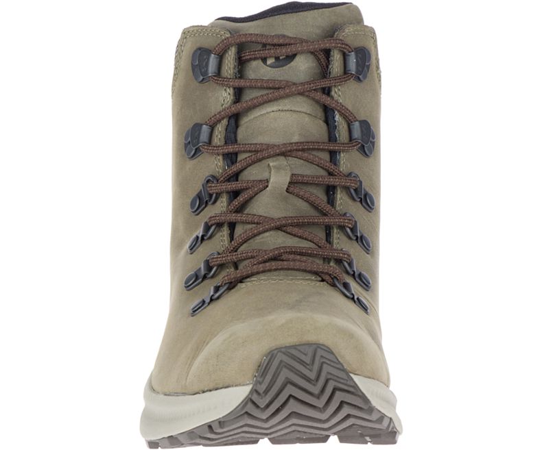 Merrell Ontario Mid Miesten Vaelluskengät Oliivinvihreä | 35913M-2HO