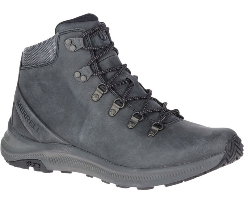 Merrell Ontario Mid Miesten Vaelluskengät Mustat | 35913M-2WB