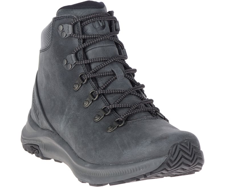 Merrell Ontario Mid Miesten Vaelluskengät Mustat | 35913M-2WB