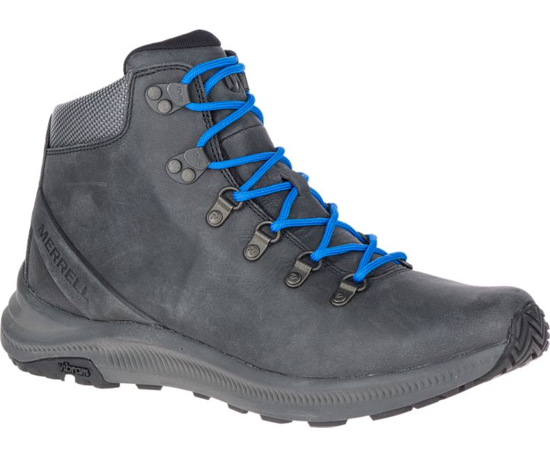 Merrell Ontario Mid Miesten Vaelluskengät Mustat | 35913M-2WB