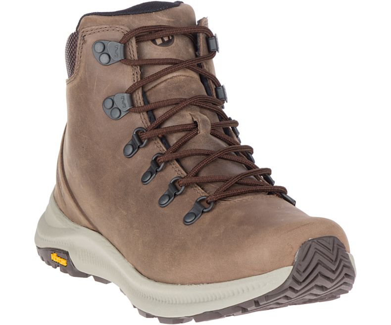 Merrell Ontario Mid Miesten Vaelluskengät Tummanruskea | 35913M-2WD