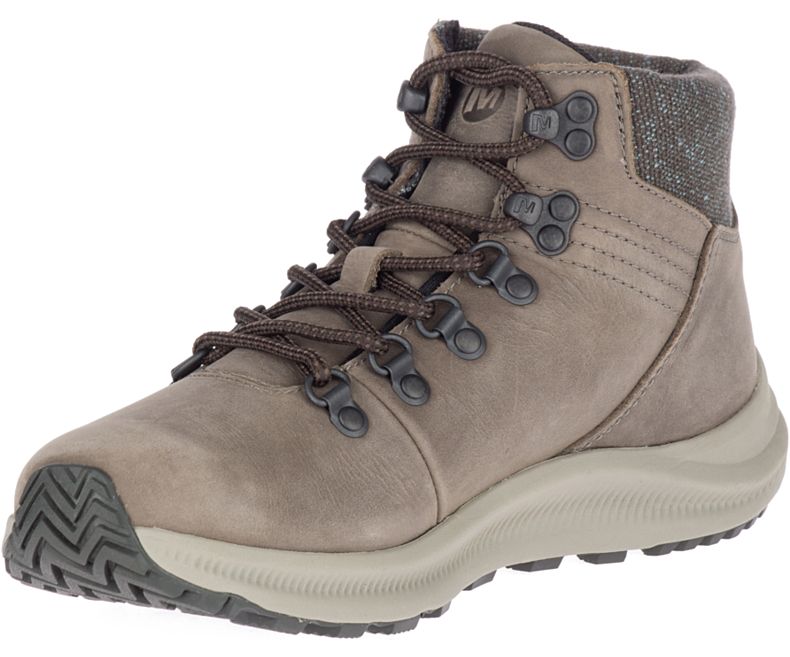 Merrell Ontario Mid Naisten Vaelluskengät Beige | 35914W-1HA