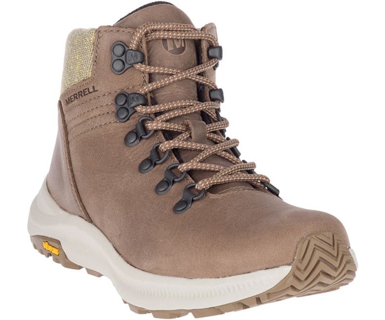 Merrell Ontario Mid Naisten Vaelluskengät Khaki | 35914W-1HK