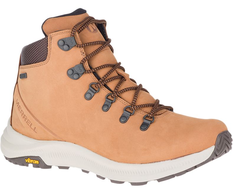 Merrell Ontario Mid Vedenpitävät Miesten Vaelluskengät Ruskea | 35911M-2HA