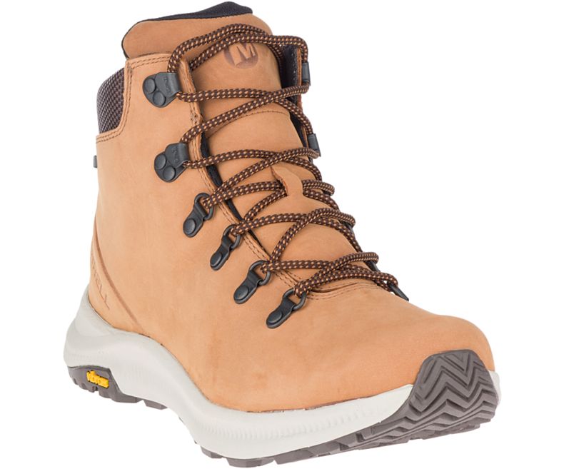 Merrell Ontario Mid Vedenpitävät Miesten Vaelluskengät Ruskea | 35911M-2HA