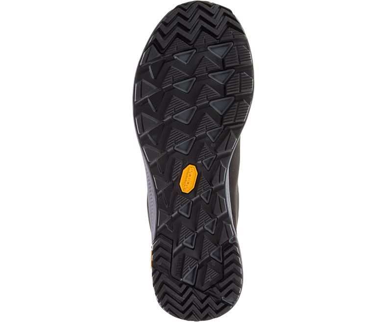 Merrell Ontario Mid Vedenpitävät Miesten Vaelluskengät Mustat | 35911M-2HB