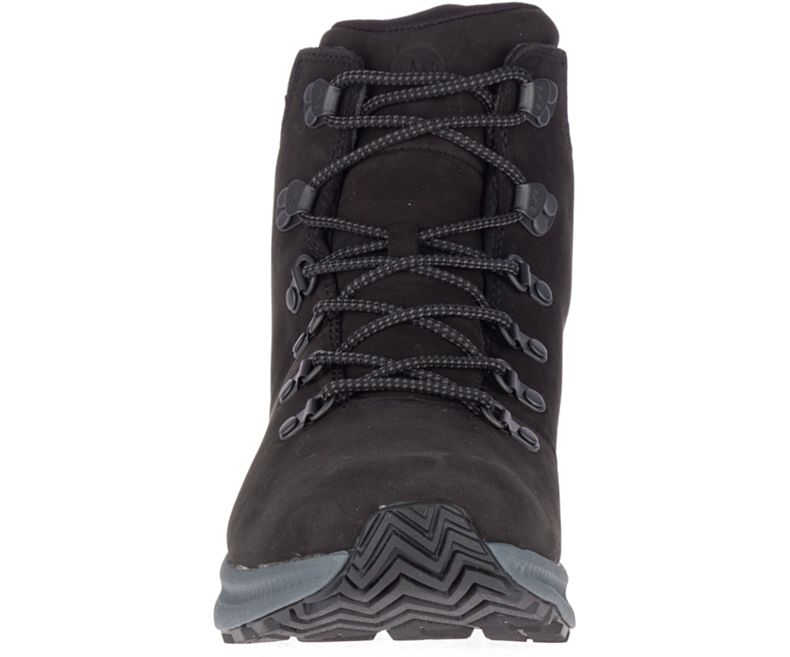 Merrell Ontario Mid Vedenpitävät Miesten Vaelluskengät Mustat | 35911M-2HB