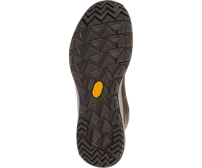 Merrell Ontario Mid Vedenpitävät Naisten Vaelluskengät Tummanruskea | 35912W-1HD